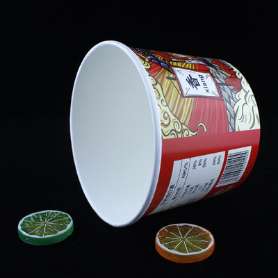 64 औंस डिस्पोजेबल पेपर बाल्टी फ्राइड चिकन टेकआउट मुद्रित खाद्य पैकेजिंग