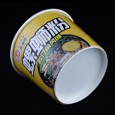 डिस्पोजेबल इंस्टेंट नूडल पेपर कप टेकवे सूप दलिया कंटेनर