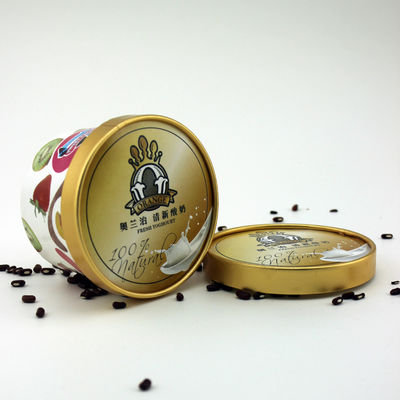 लीकप्रूफ बायोडिग्रेडेबल आइसक्रीम कंटेनर लिड्स के साथ पर्यावरण के अनुकूल 5 औंस 150ml