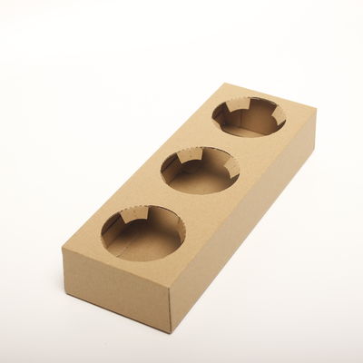 अनुकूलित मुद्रण योग्य बेकरी पैकेजिंग बॉक्स डिस्पोजेबल आयताकार पेपर कप पैड