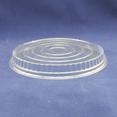 मुद्रित कागज कप और पालतू ढक्कन के साथ एक बार में इस्तेमाल करने योग्य हस्तशिल्प कागज सलाद कटोरा